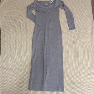 Soft Cozy Abercrombie and fitch long sleeve button down dress